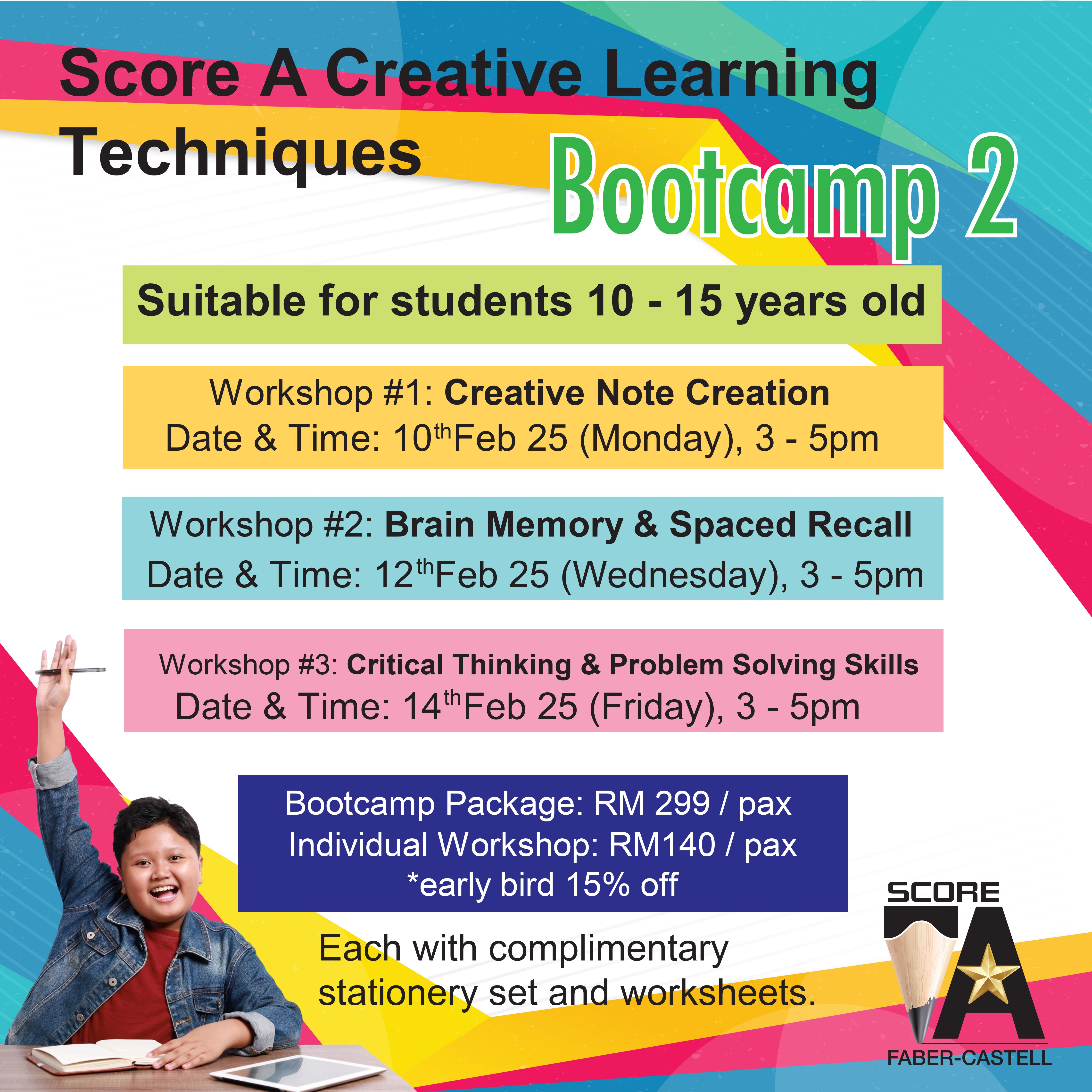 Score A Creative Learning Techniques Bootcamp #2