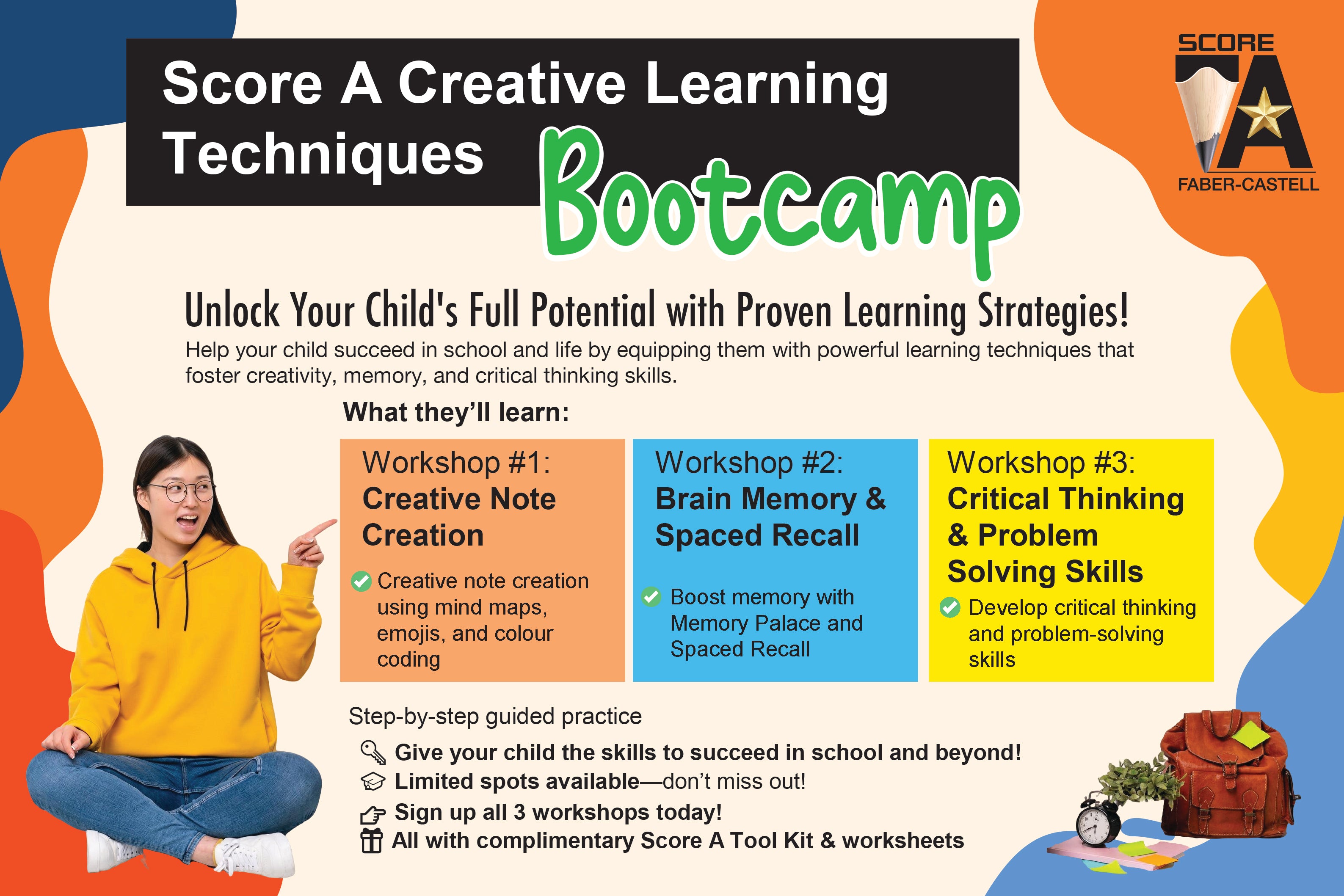 Score A Creative Learning Techniques Bootcamp 2024