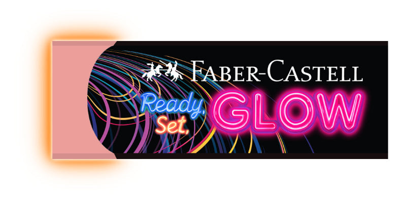 GLOW Eraser, PVC-Free & Dust-Free (Polybag of 2)