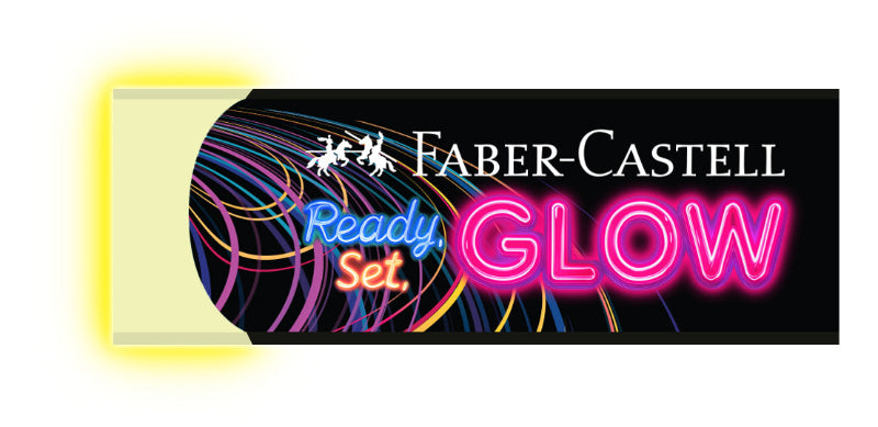 GLOW Eraser, PVC-Free & Dust-Free (Polybag of 2)