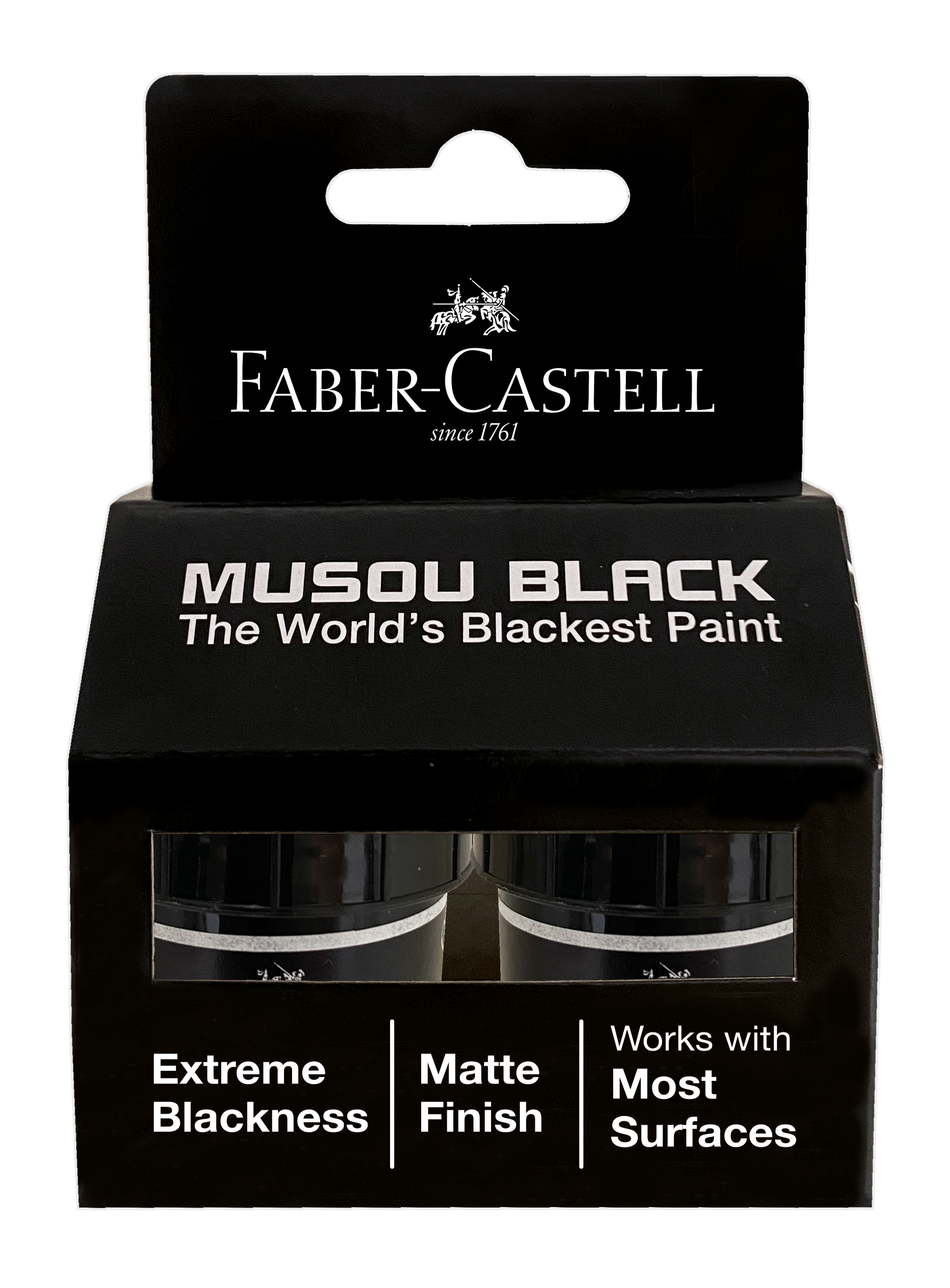 Musou Black Paint 15ml Pack of 2 Faber Castell Malaysia