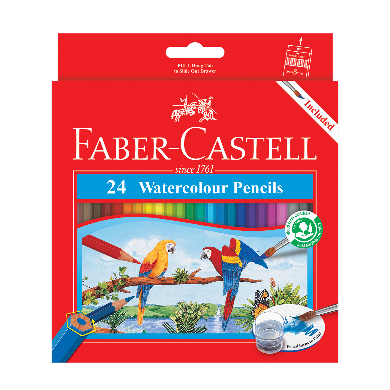 Watercolour Pencils FSC 24L