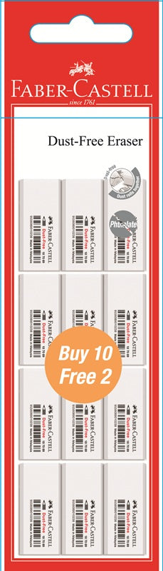 Eraser Dust-free Size 48, 12x PB