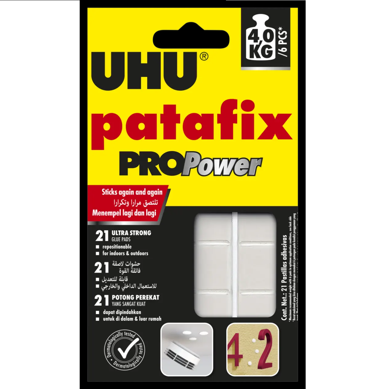 UHU Patafix Liquid Glue Sticky Pad - Pro Power