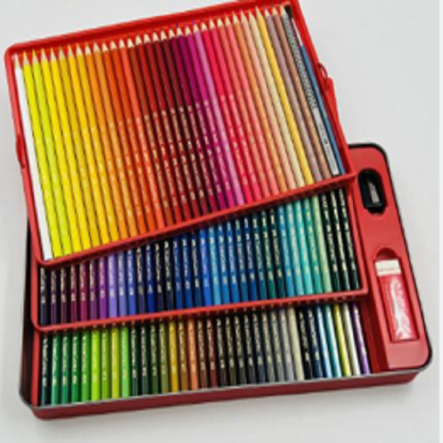 Watercolour Colour Pencils, Tin of 100