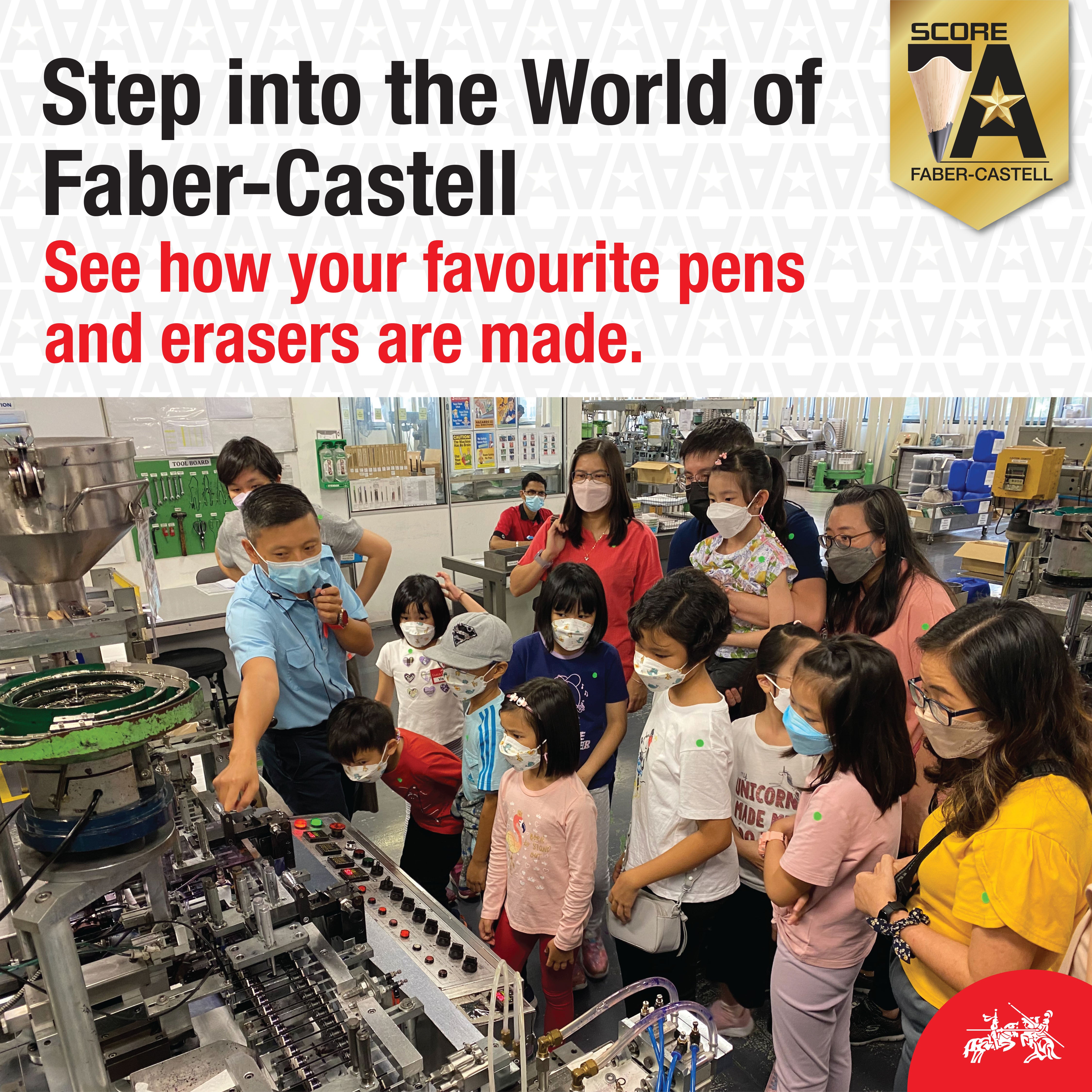 Faber-Castell Factory Visit + Score A Creative Learning Workshop (3rd Jun 26)