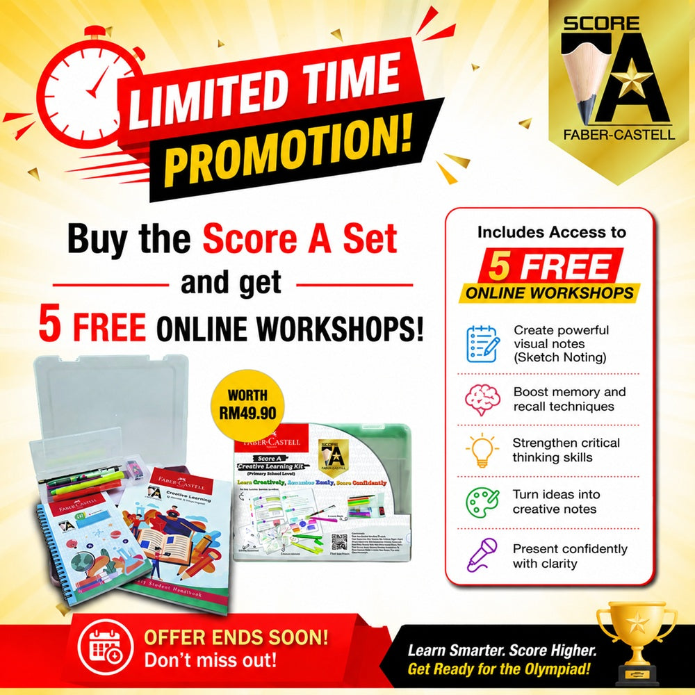 [Value Bundle] Score A Creative Learning Kit (Primary School Level) + Exclusive Score A Online Workshops