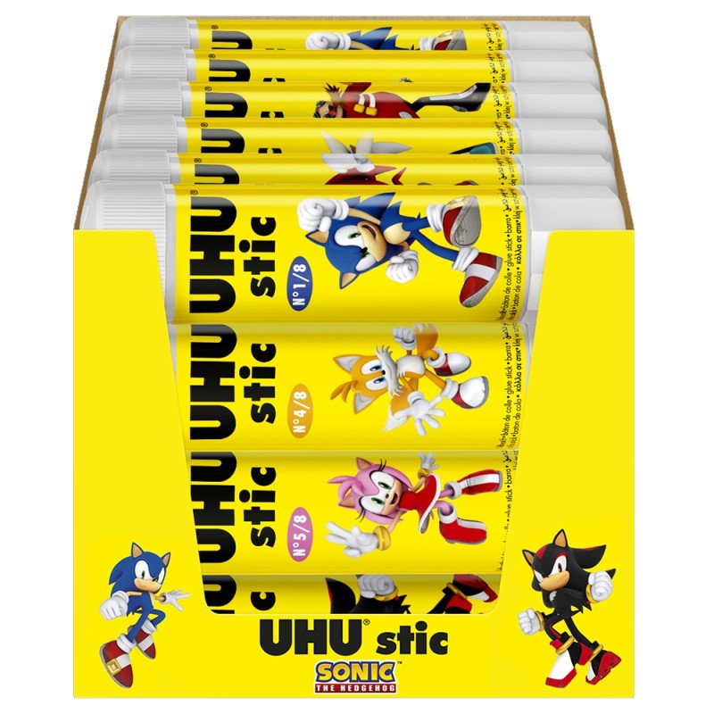 [Limited Edition] UHU Sonic BTS 2025 Glue Stic, 8.2g, Box of 24