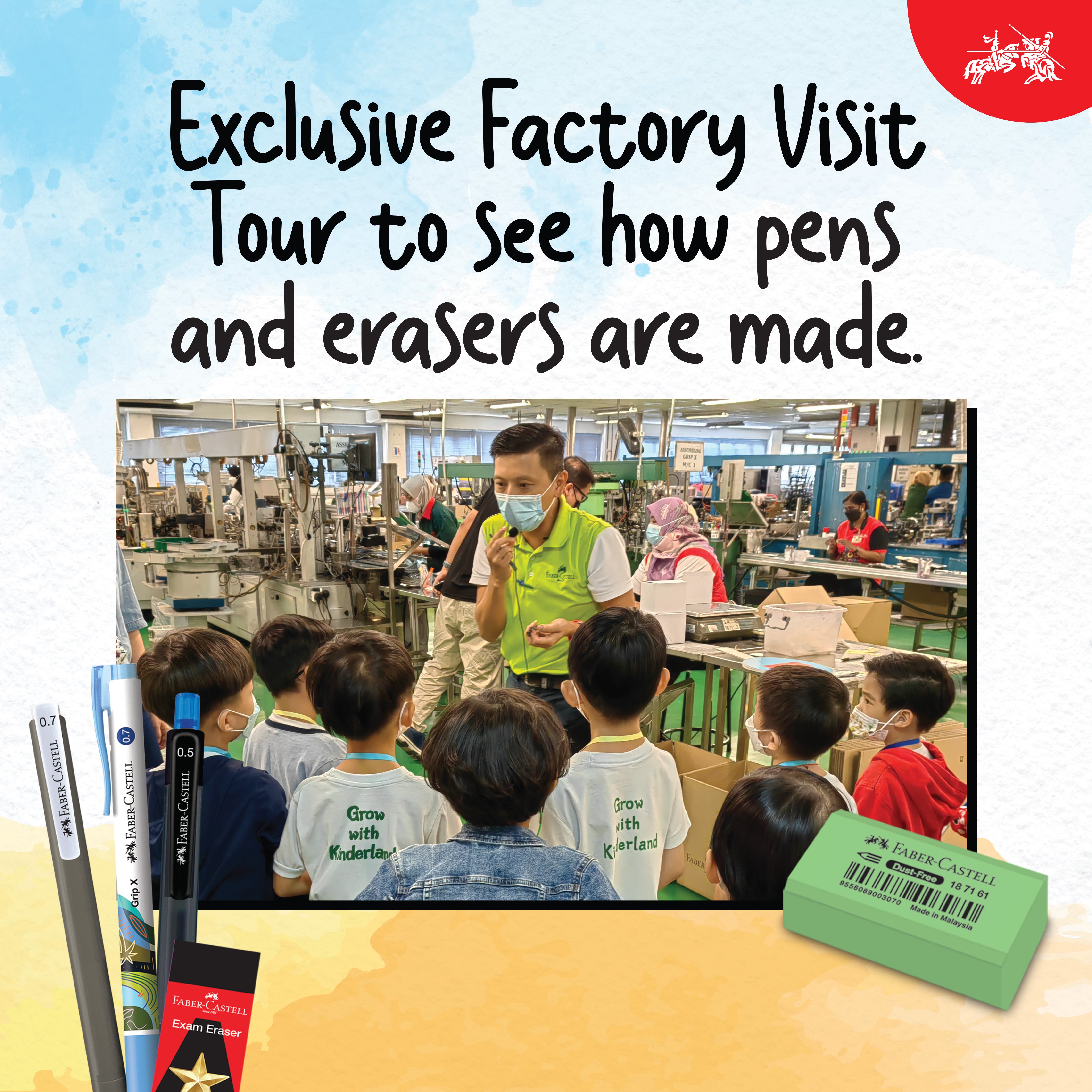 Factory Visit & Young Artist Award Art Workshop