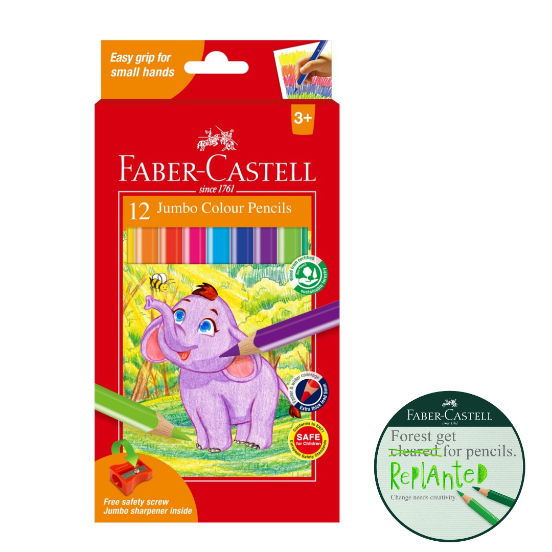 Colour Pencils Jumbo 12L FSC