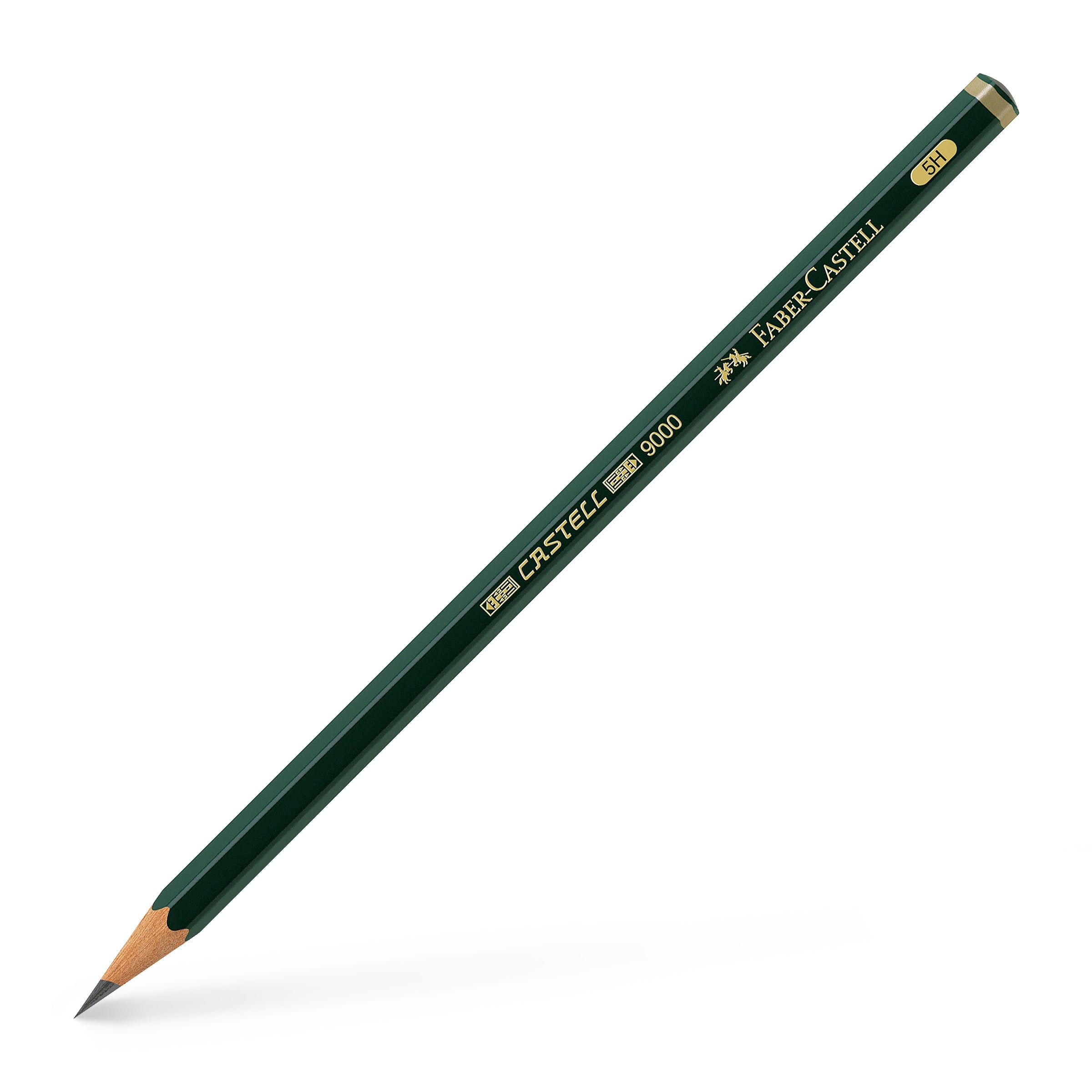 Graphite Pencil Castell 9000 5H