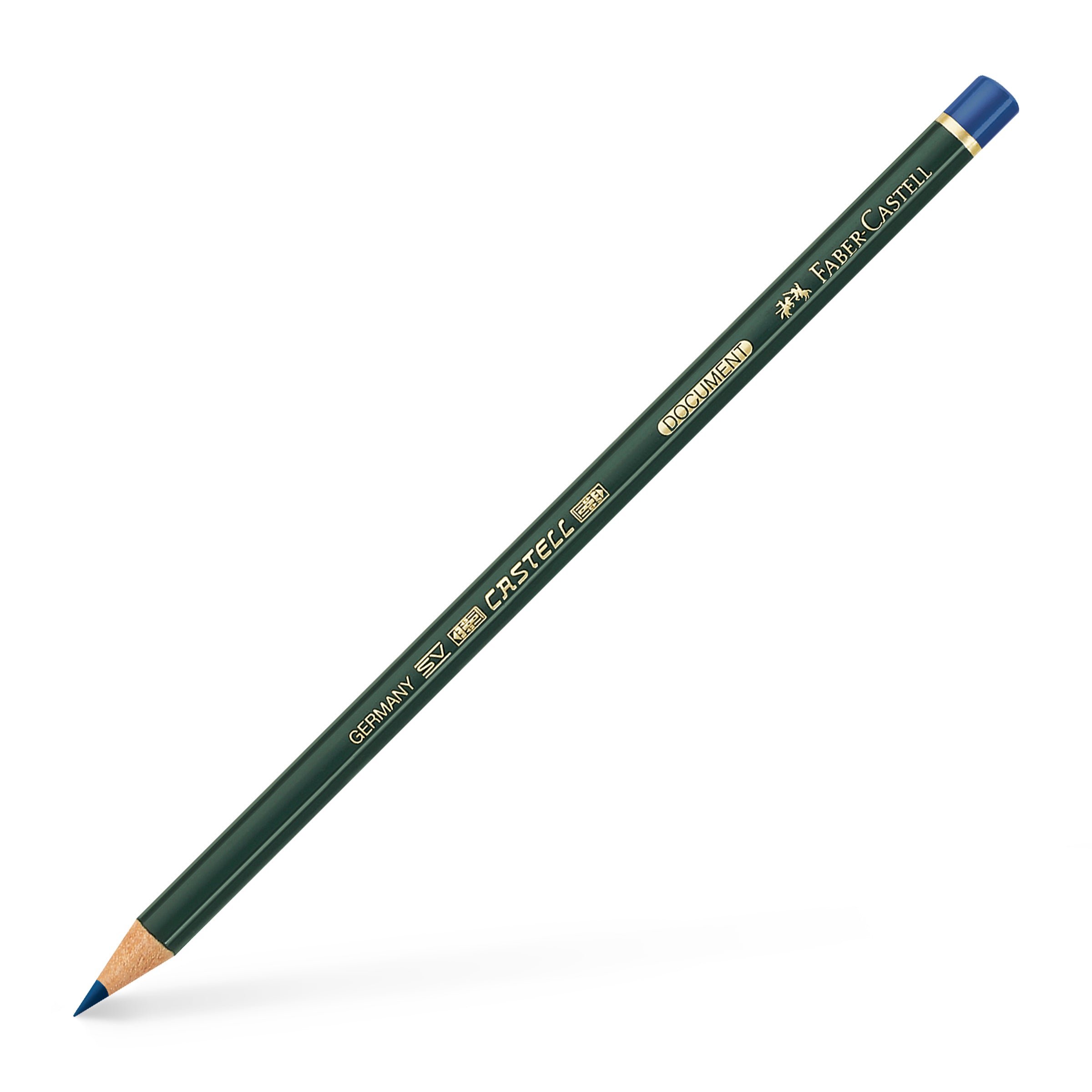 Indelible Pencil Castell Document Blue 9610