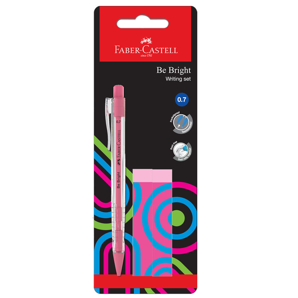 Mp Be Bright + 2 Erasers Set 0.7mm