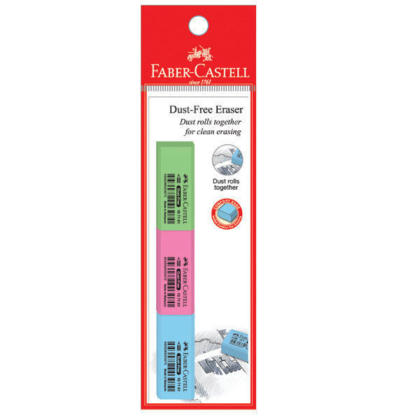 Eraser Dust-free pastel 187161L, 3x PB