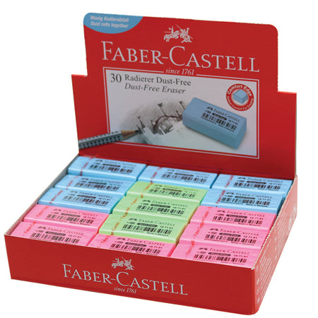 Eraser Dust-free 187161L Pastel, Box of 30