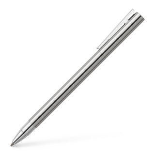 Neo Slim Stainless Steel Silver Shiny Rollerball