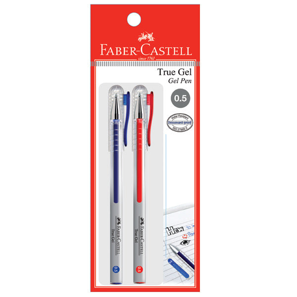 Gel Pen True Gel 2xPB, Blue/Red 0.5