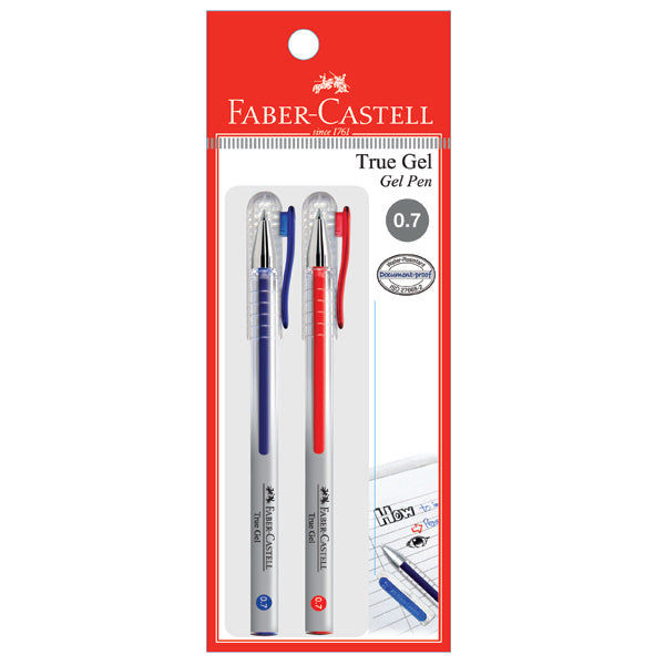 Gel Pen True Gel 2xPB, Blue/Red 0.7