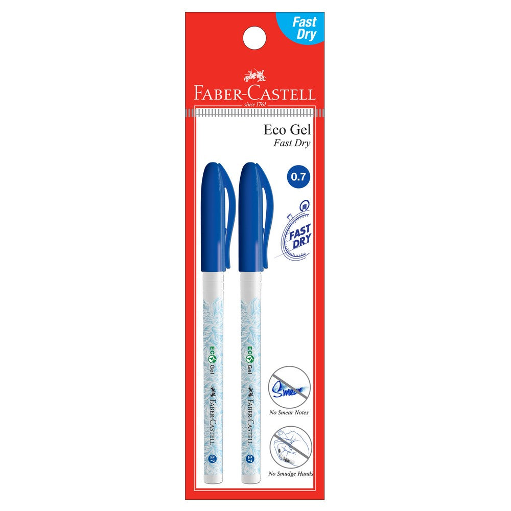 Gel Pen Eco Gel 2x PB, Blue 0.7