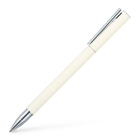 Neo Slim Ivory Shiny Chrome Gel Pen