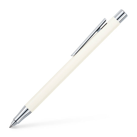 Neo Slim Ivory Shiny Chrome Stylus Ball Pen