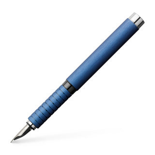 Essentio Aluminium Blue Fountain Pen, Medium