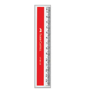 Ruler plastic 15cm, 1x PB