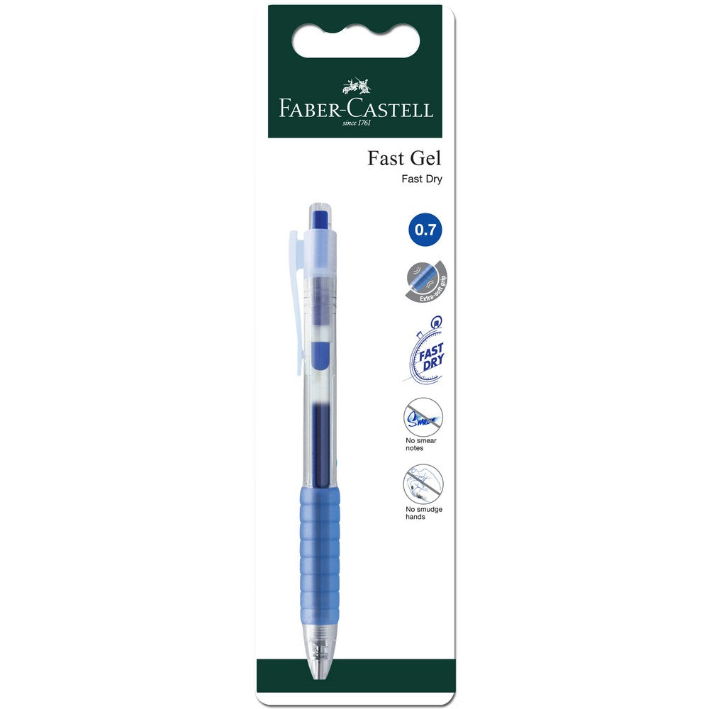 Gel Pen Fast Gel 1xBC, Blue 0.7