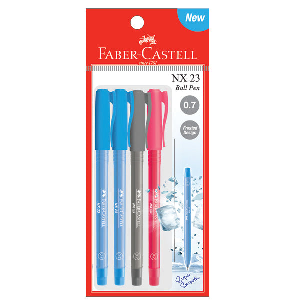 Ball Pen NX 23 4xPB, 2Blue 1Black 1Red 0.7