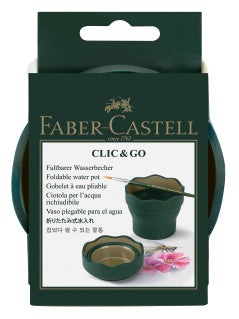 Clic&Go Water Cup, Dark Green