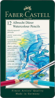 Albrecht Duerer Watercolour Pencil, Tin of 12