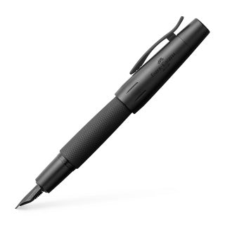 E-Motion Pure Black Fountain Pen, Broad