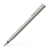 Neo Slim Stainless Steel Silver Matt Fountain Pen, Fine