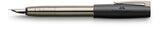Loom Gunmetal Anthracite Shiny Fountain Pen, Extra Fine