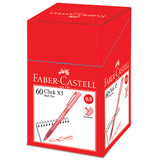 Ball Pen Click X5 Box of 60, Red 0.5