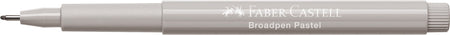 Fibre tip pen Broadpen pastel grey