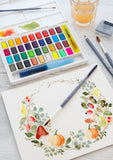 Watercolours In Pans 36ct Set