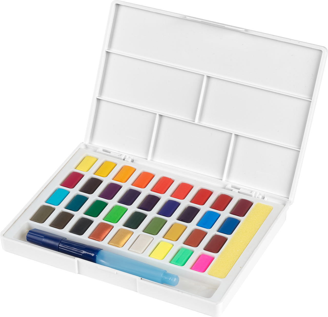 Watercolours In Pans 36ct Set