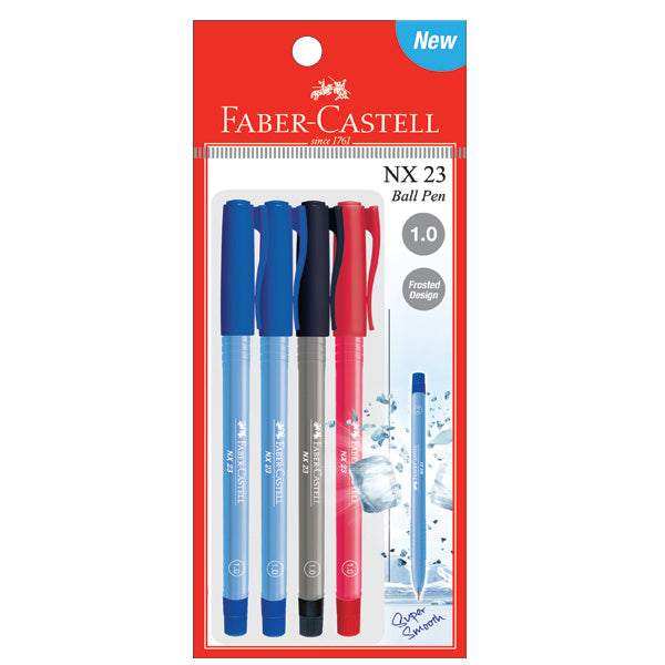 Ball Pen NX 23 4xPB, 2Blue 1Black 1Red 1.0