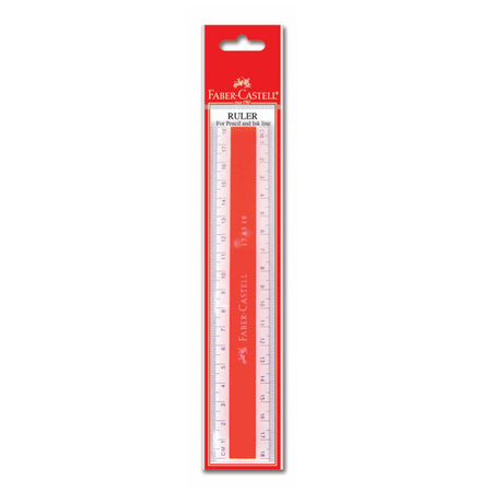 Ruler plastic 18cm 178318, Box of 20