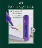 Highlighter Textliner 46 Superflourescent, Box of 10 Violet