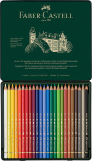 Polychromos Colour Pencil, Tin of 24