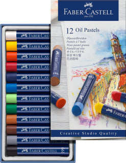 Oil Pastel Crayon Box of 12
