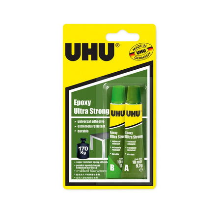 UHU Epoxy Glue - Ultra Strong (10 ml x 2 Pack)
