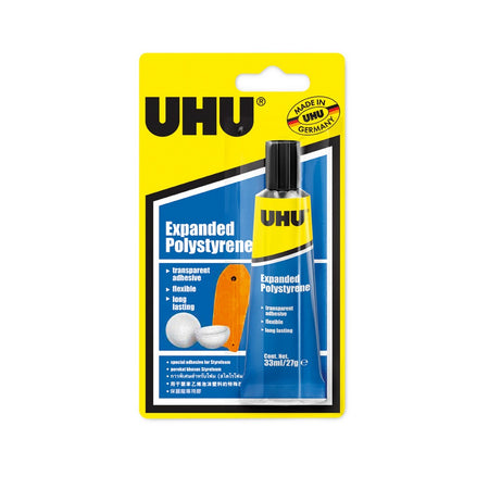 UHU Styrofoam/Expanded Polystrene (33 ml)