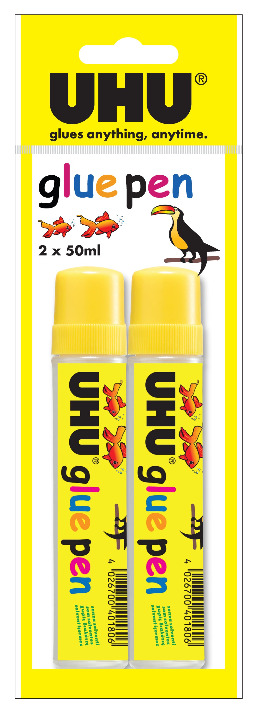 UHU Happy Glue 50ml 40146 Disp of 36