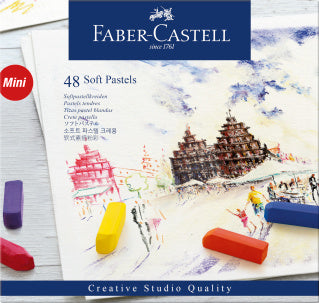 Soft Pastels Mini Cardboard Box of 48