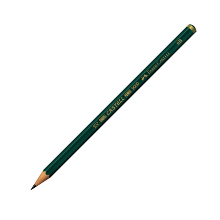 Graphite Pencil Castell 9000 6B