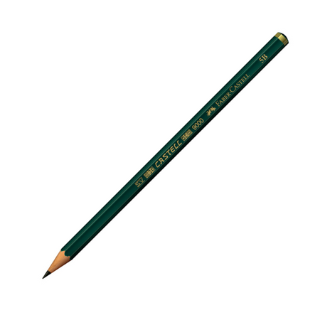 Graphite Pencil Castell 9000 5B
