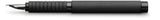 Essentio Aluminium Black Fountain Pen, Medium